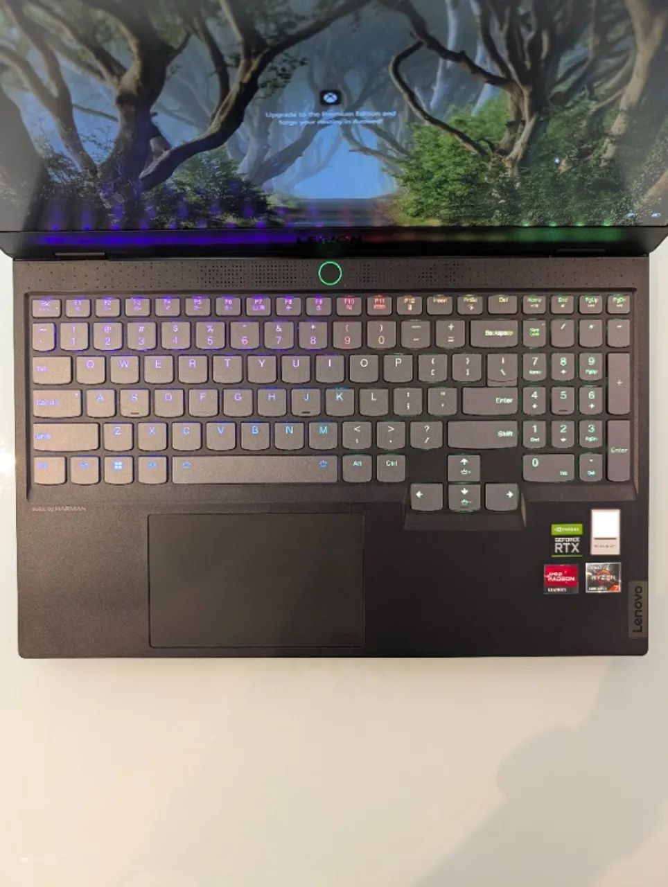 Lenovo Legion Slim7 Ryzen 7 5800H RTX3060 6gb RAM16gb SSD512gb - Foto 2