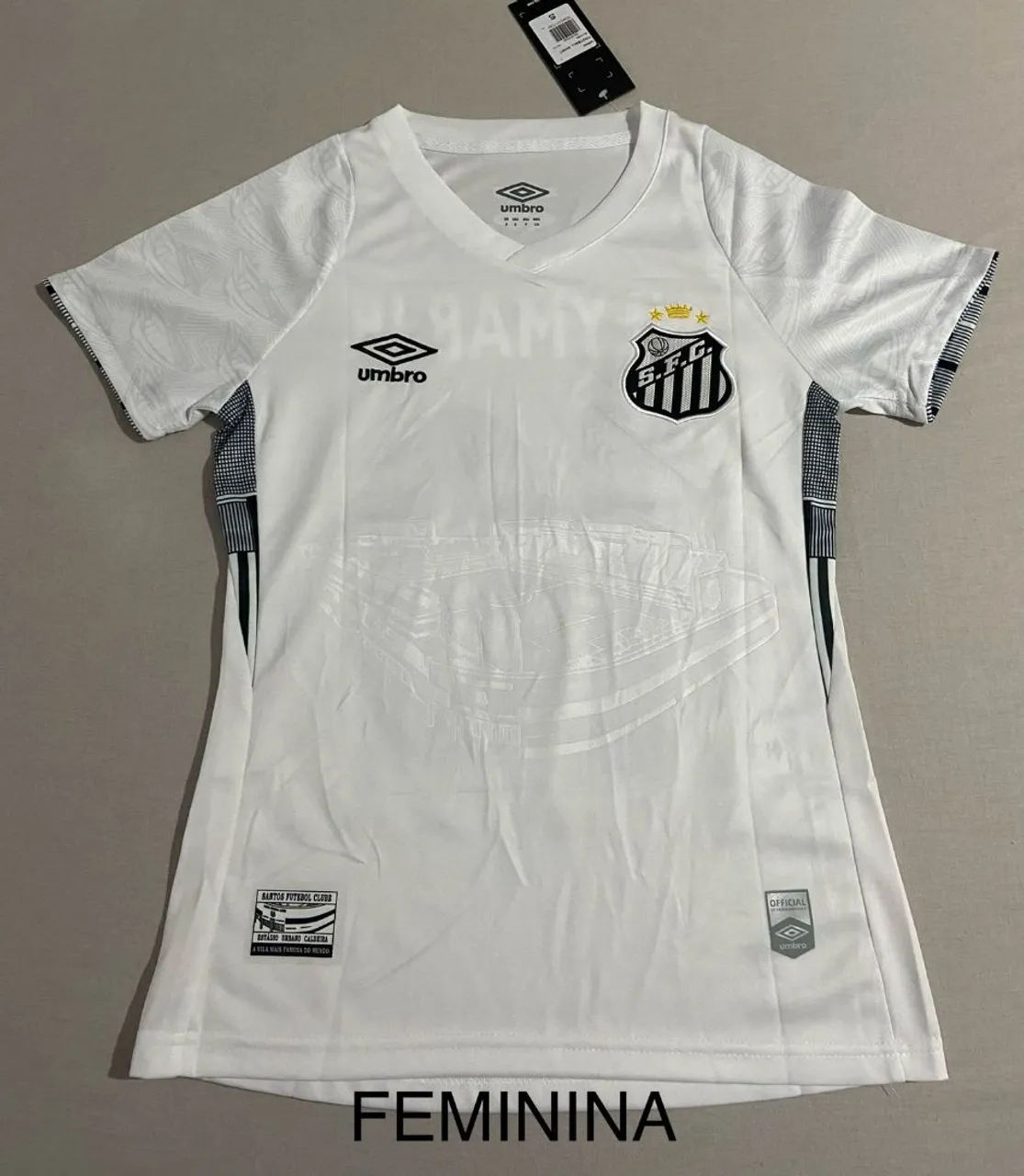 Camisa do Santos Feminina Neymar.Jr
