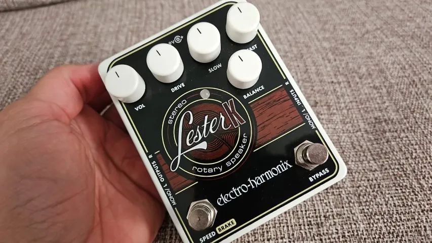 Pedal Electro-harmonix Lester K - Simulador Leslie - Instrumentos