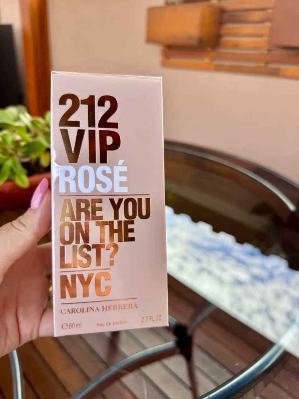 Perfume Feminino 212 Vip Rose 80ML Original  - Foto 3