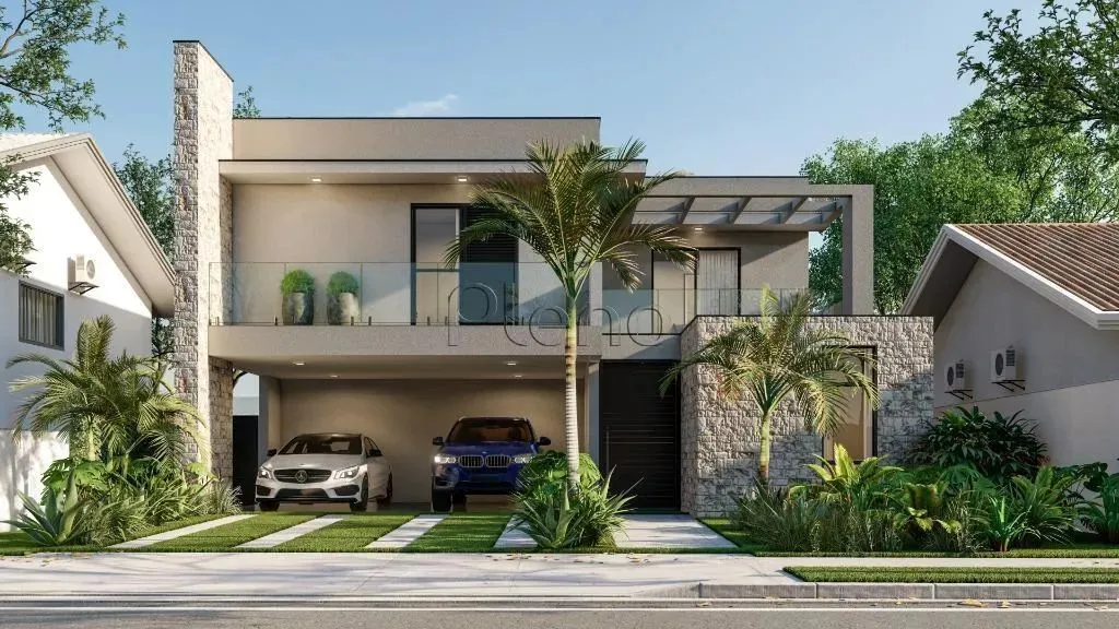 Sobrado à venda em Campinas, Alphaville Dom Pedro, com 4 suítes, com 344.51 m²