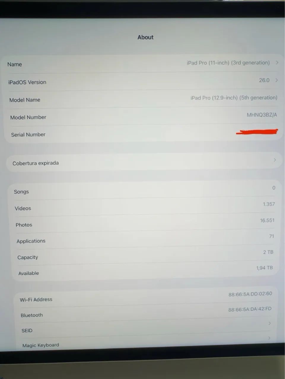 iPad Apple pro 12,9 M1 2tb - Foto 3