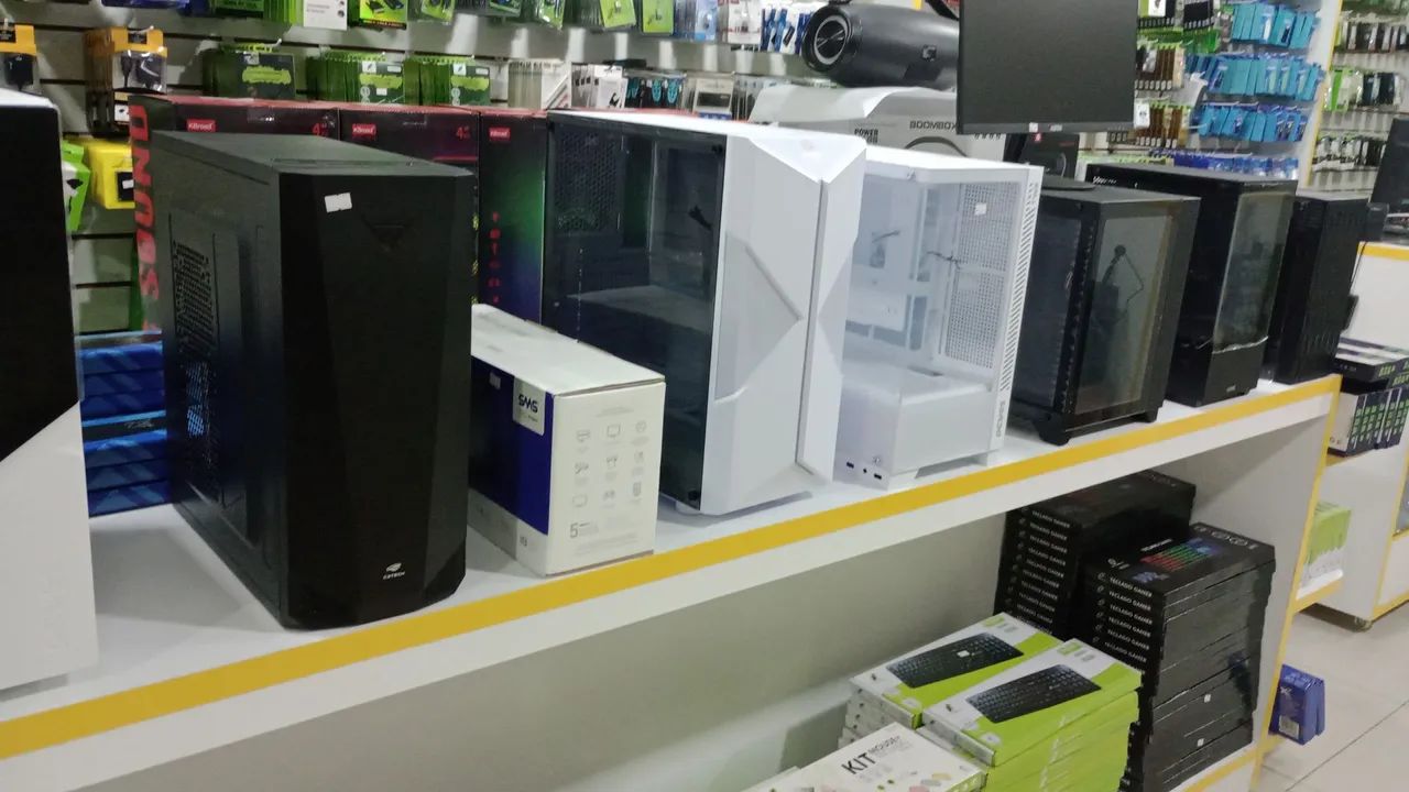 Gabinetes para PC Gamer - Novos e Diversos Modelos