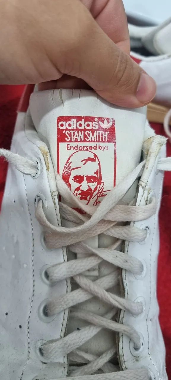 Adidas Stan Smith White with Red Details65675280853507123