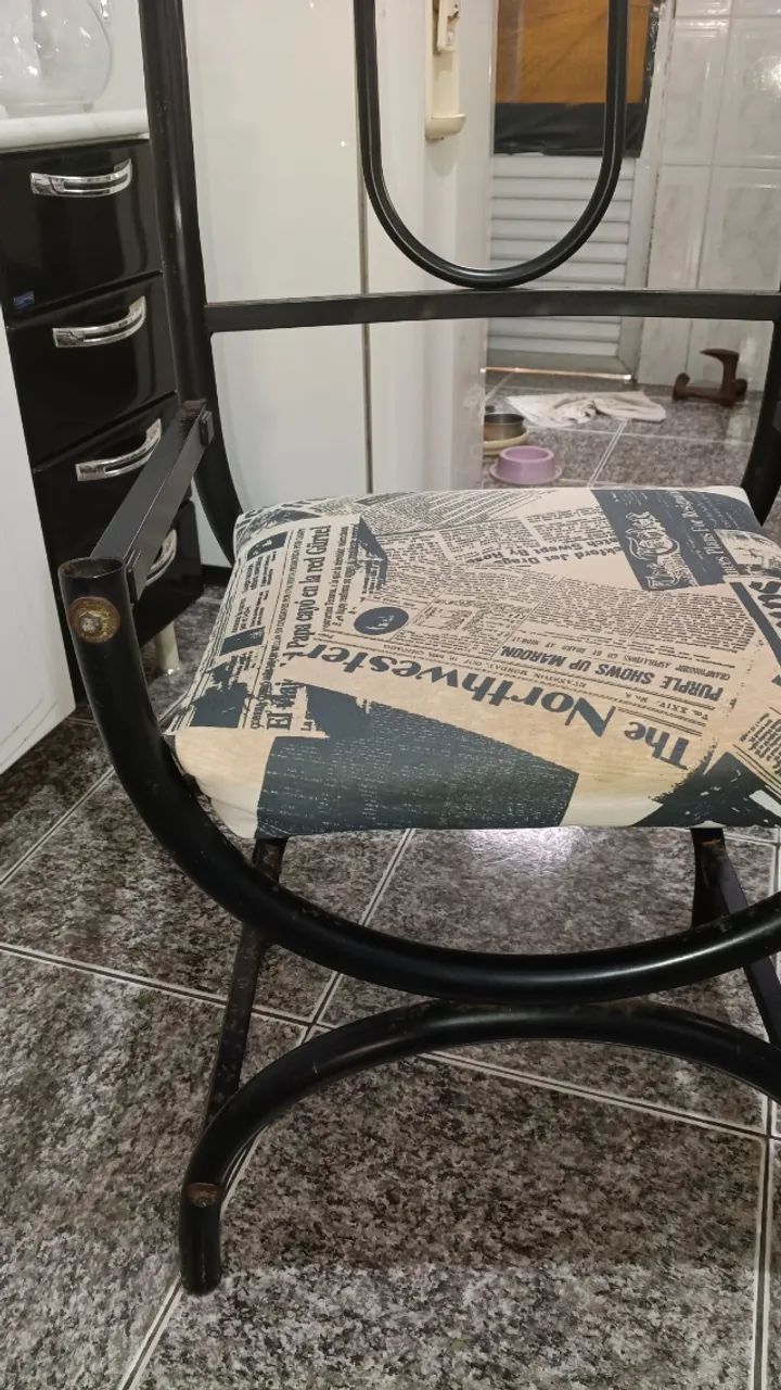 Estrutura de cadeira em ferro64374972336769121