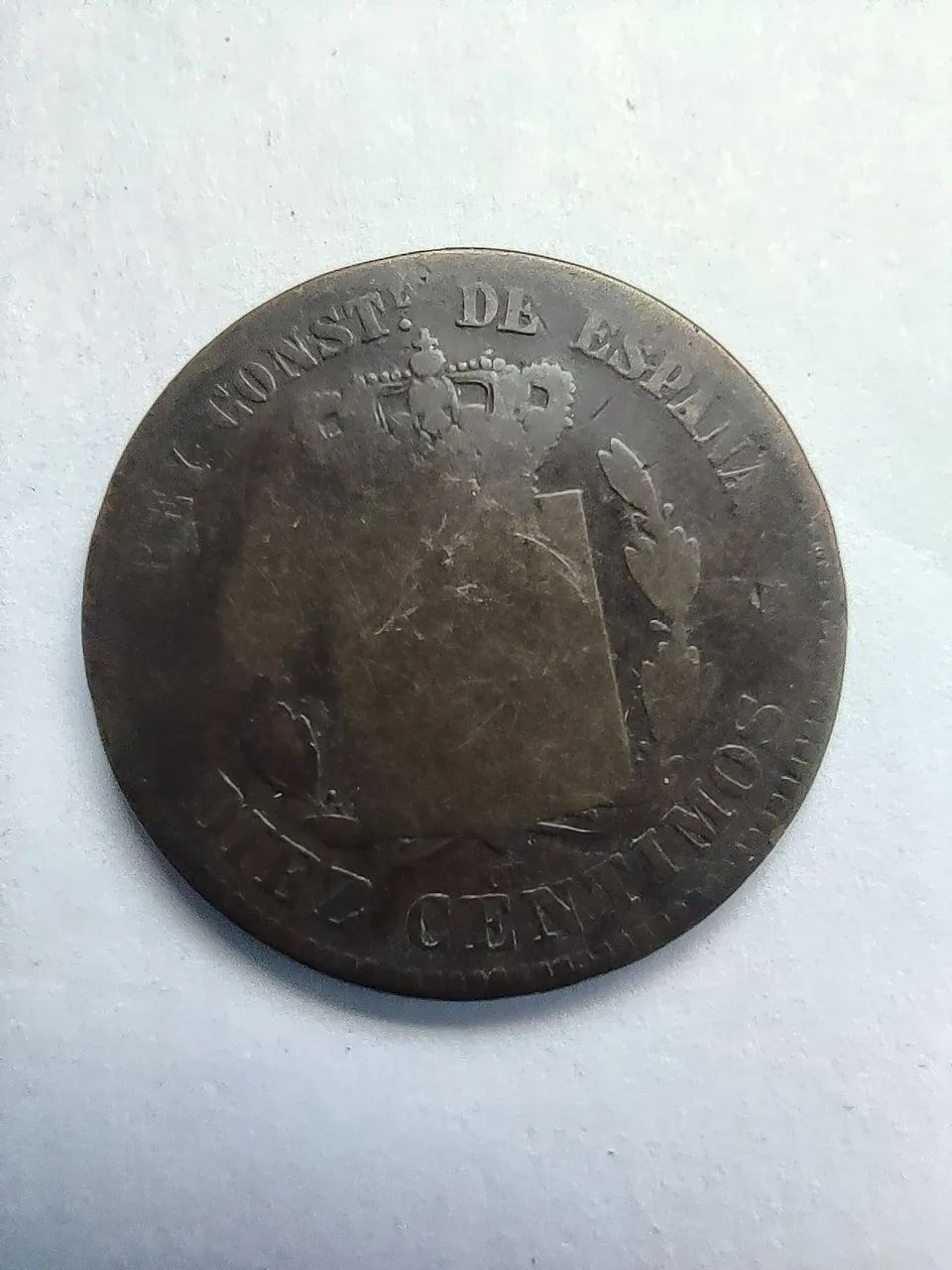 Moeda Espanhola - 10 Centimos