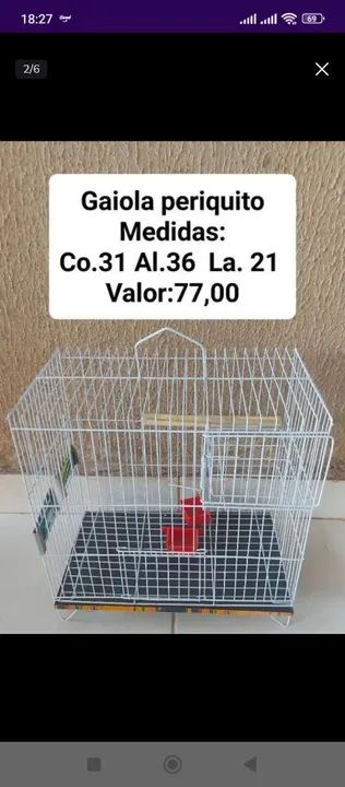 Gaiolas e acessórios - Foto 5