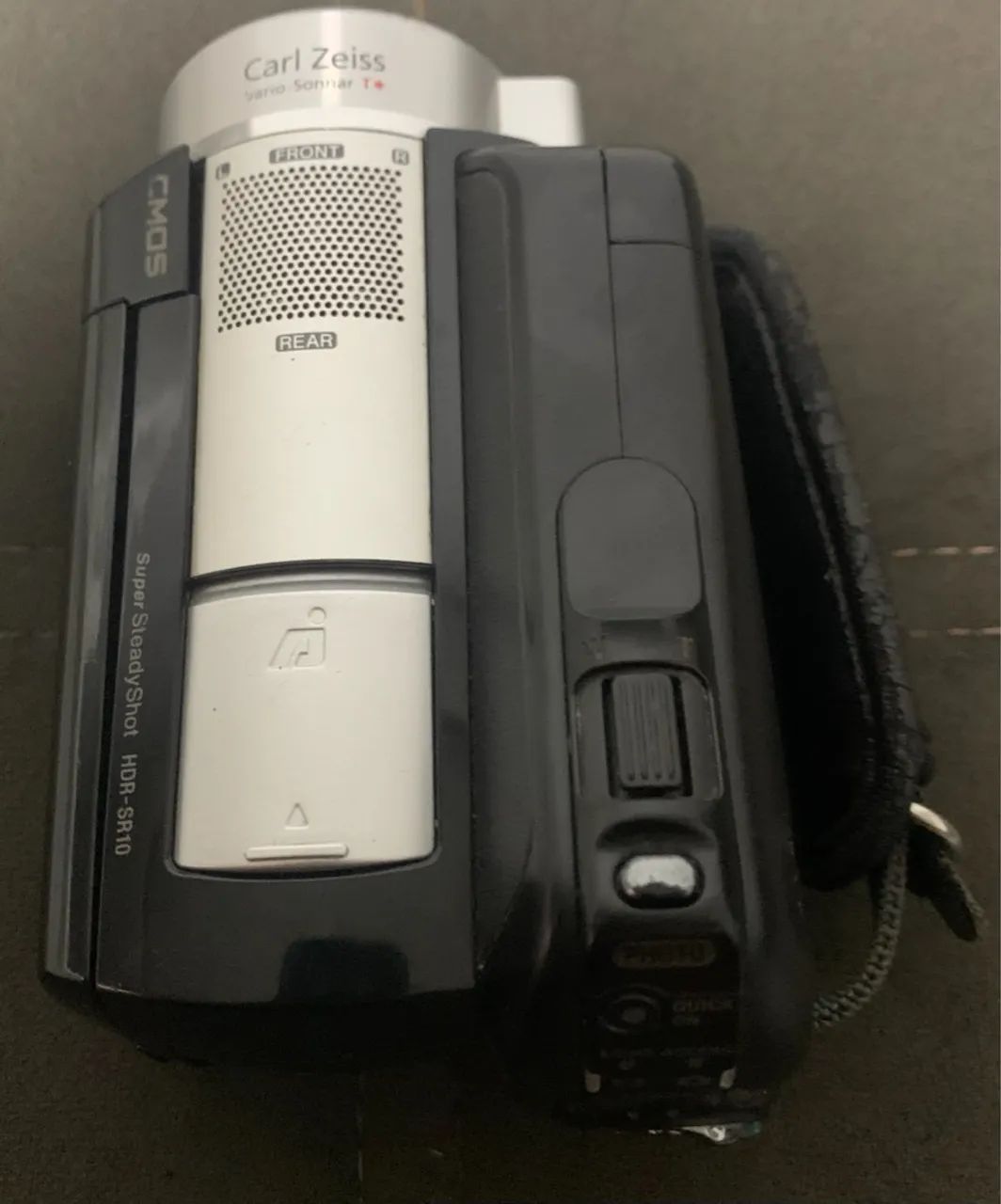 Filmadora Sony HDR-SR10 com Lente Carl Zeiss Defeito 