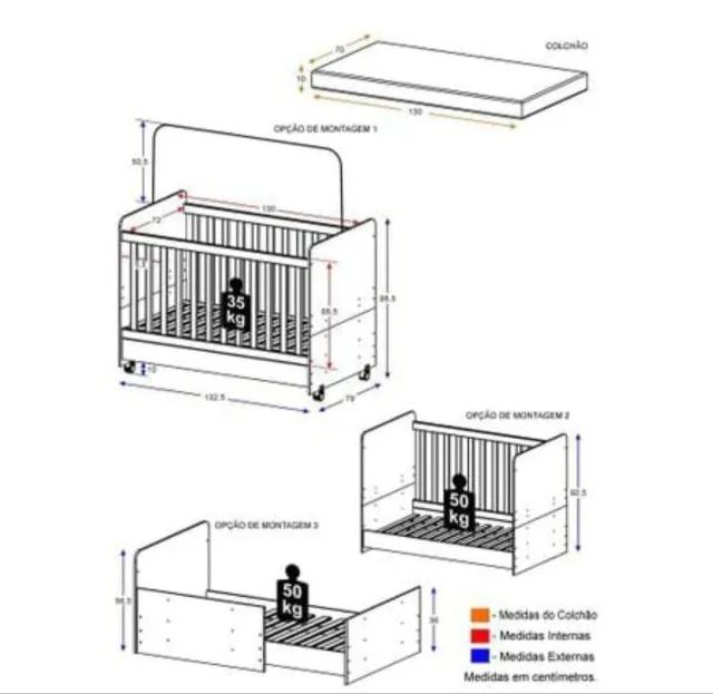 Promoção Berço Americano 3 em 1 - 17/02/25  - Foto 2