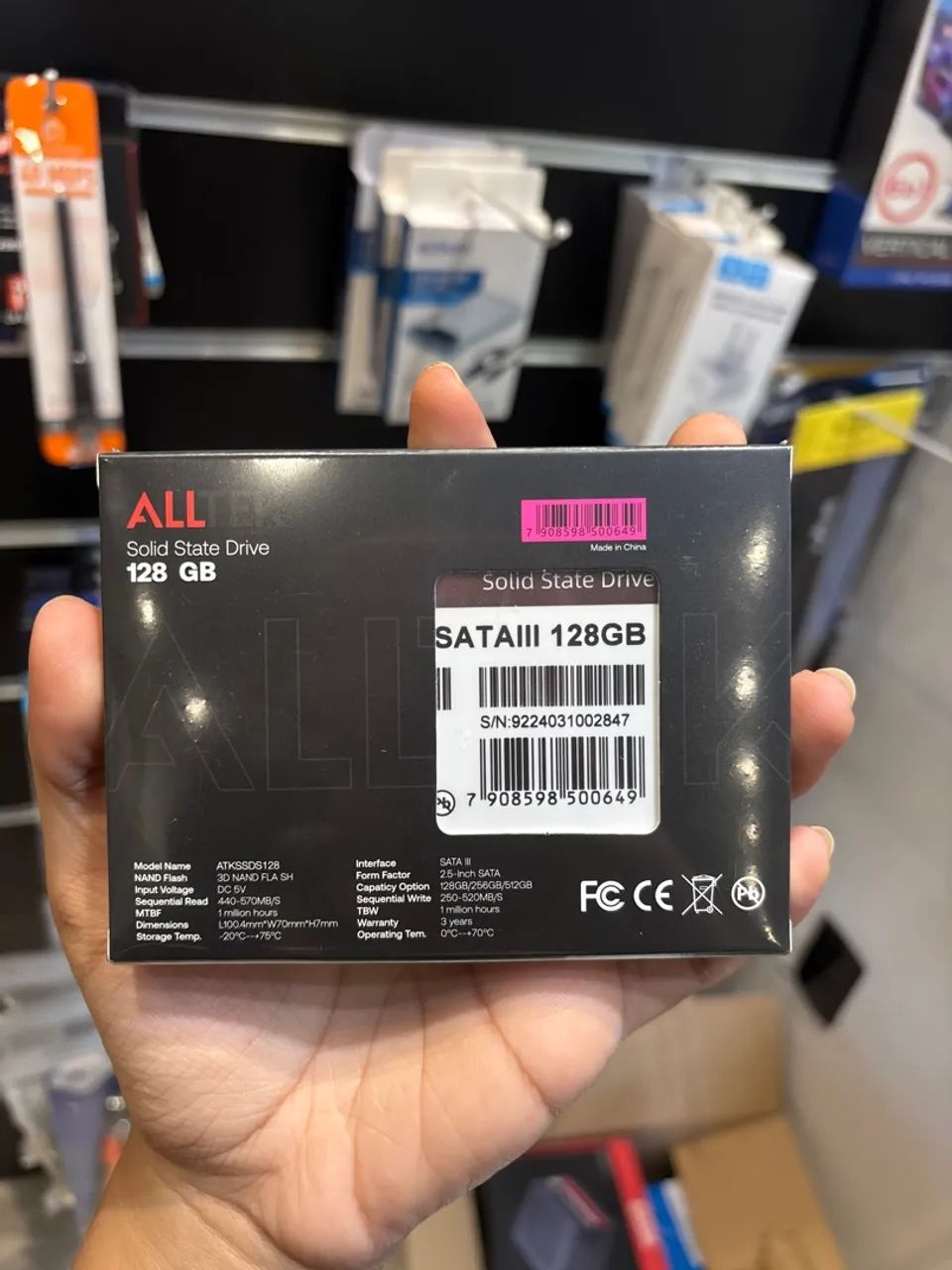 SSD 128GB Alltek - Novo - Foto 2