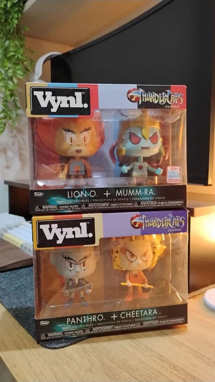Funko Vynl. Thundercats Classic - Lion-O, Mumm-Ra, Panthro e Cheetara - Foto 2