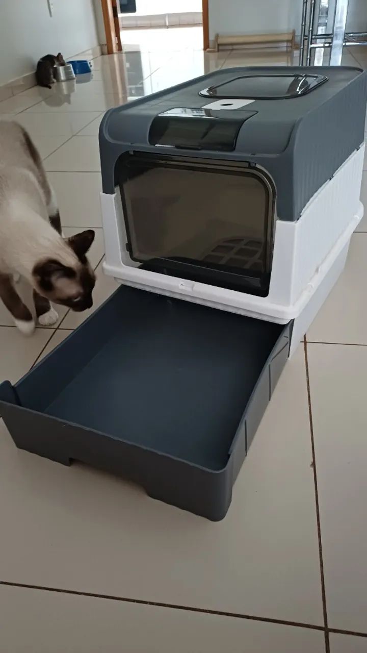 Caixa de areia para gatos - Foto 2