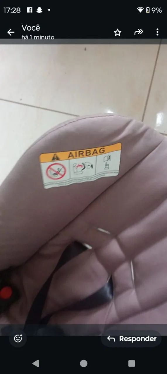 Cadeirinha pra Bebe 