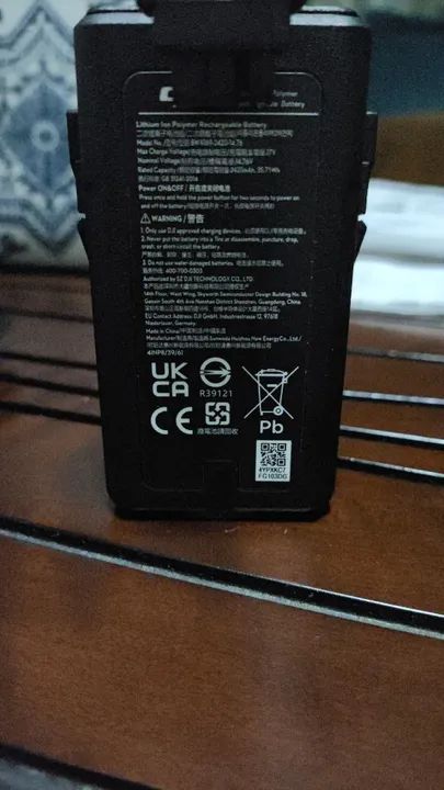 Bateria avata 1, nunca usada, 0 ciclos