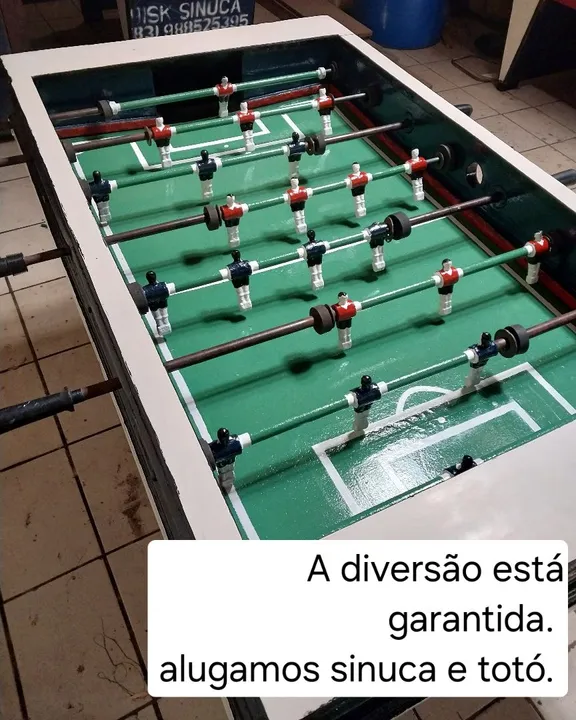 Sinuca é totó