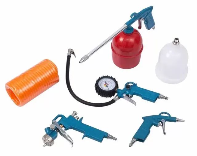 Kit Multiuso para Compressor com 5 Peças fortgroup