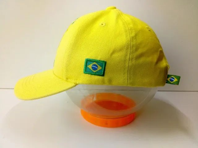 Boné Oficial Da Seleção Brasileira - Tamanho Juvenil (Seminovo/Envio Pela OLX Pay) - Foto 3