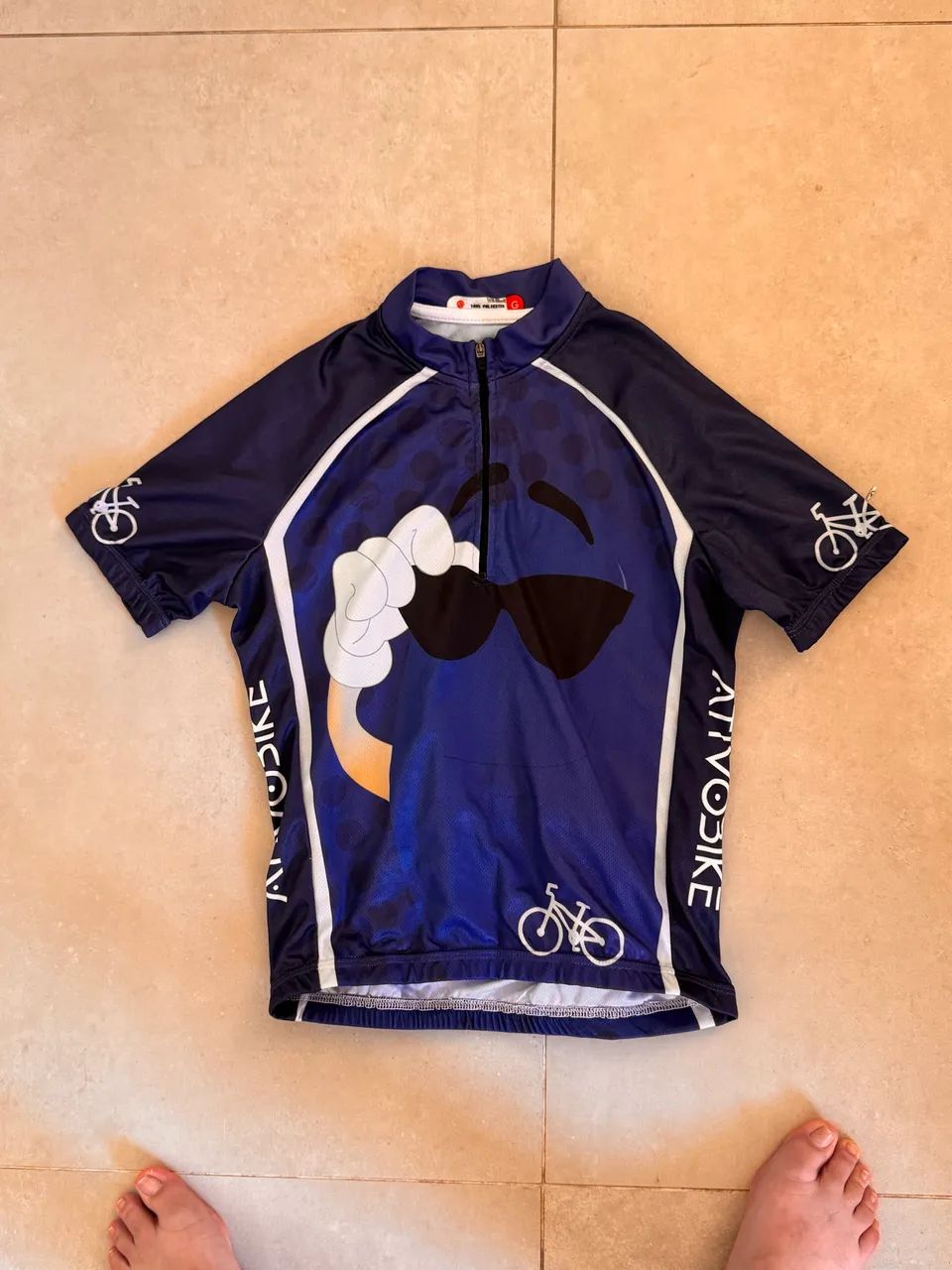 Camisa ciclismo infantil 