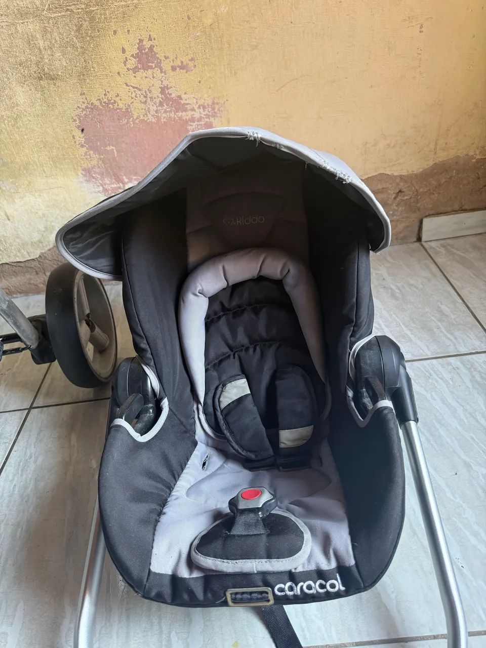 Carrinho de bebê kiddo 3 em 1 