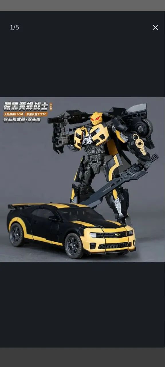 Transformers acitions Bumblebee 13cm - Foto 3