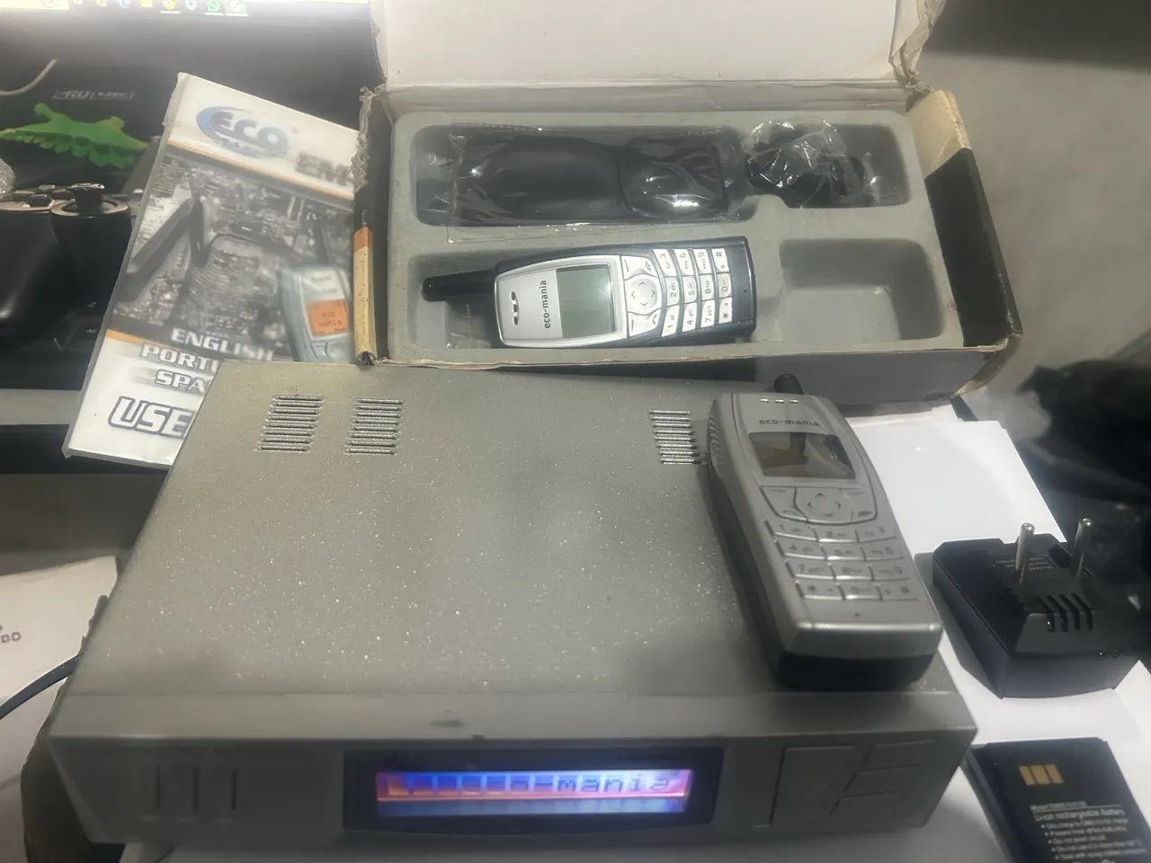 TELEFONE DE LONGO ALCANCE ECOMANIA 6610 COM 02 HANDSET - Foto 2
