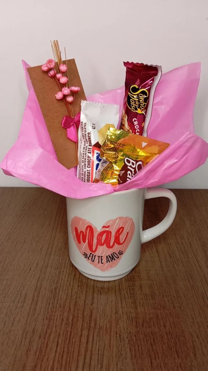 Caneca com chocolates - Dia das Mães  - Foto 2