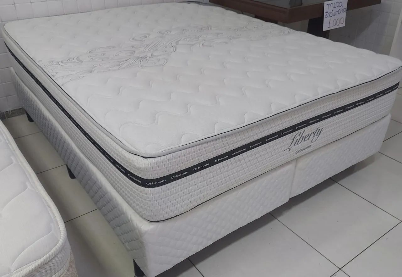 Cama Queen Size, Ortobom Liberty  - ENTREGA GRÁTIS 