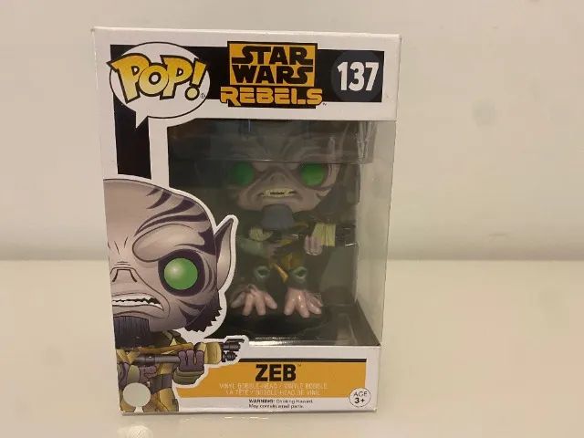 Funko Pop Star Wars Rebels Zeb 137