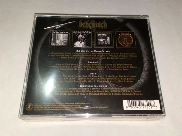 Behemoth - The Metal Mind Years - Box Com 4 Cds - Importado UK - Foto 2