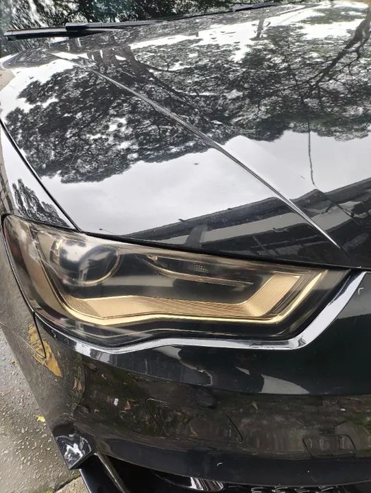 Par de Farol da Audi a3 2016 original fume.