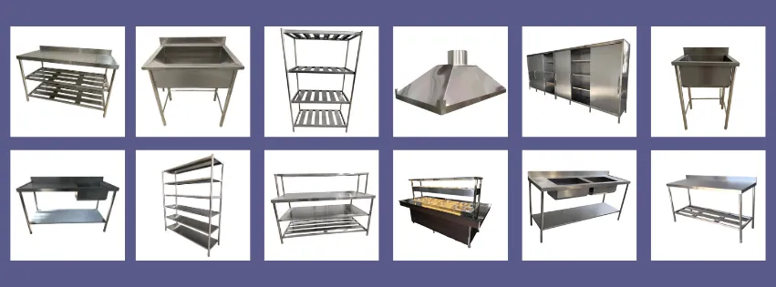 Cozinha Industrial Completa - Produtos em Aço Inox de Alta Performance