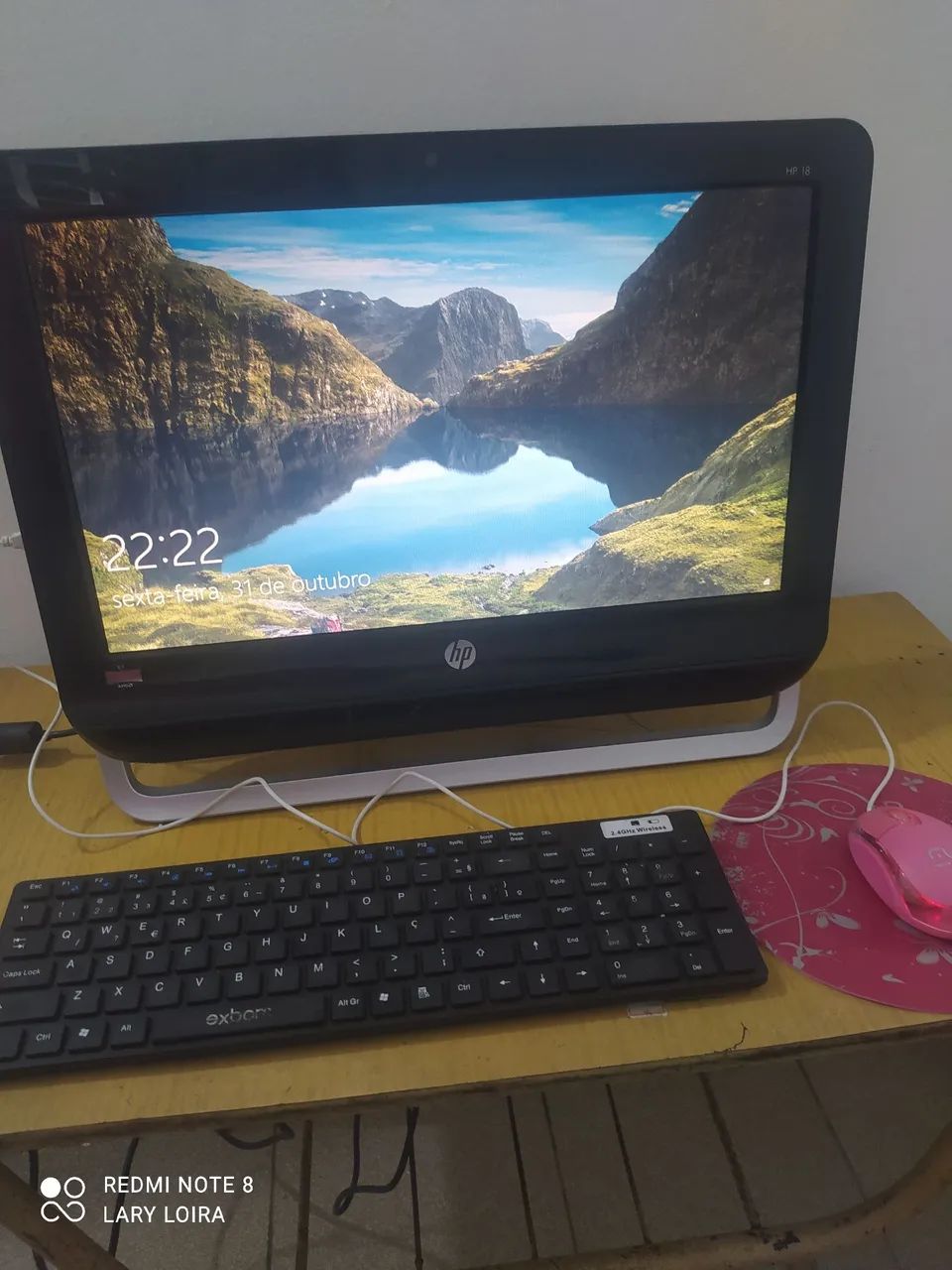 computador hp all in one