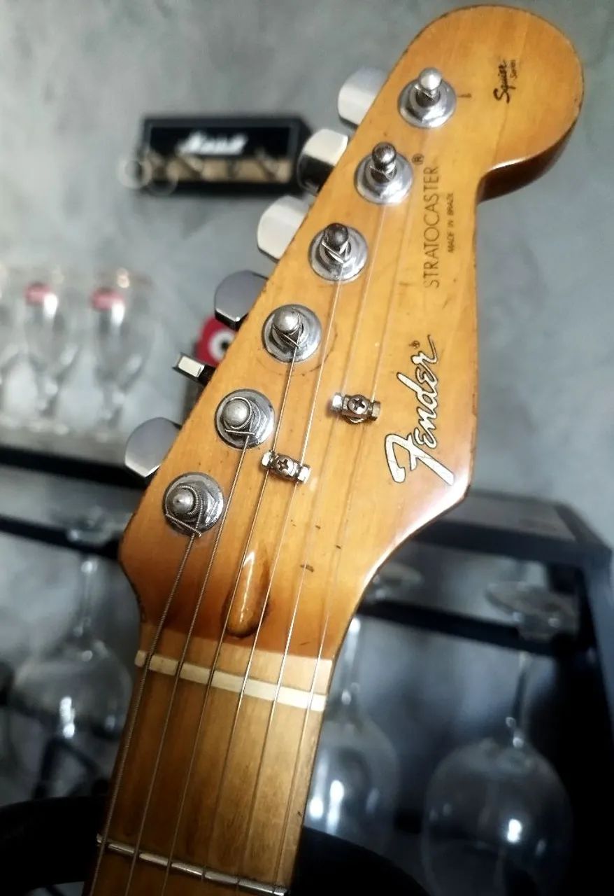 Fender Stratocaster Squier Series 1994 - Foto 2