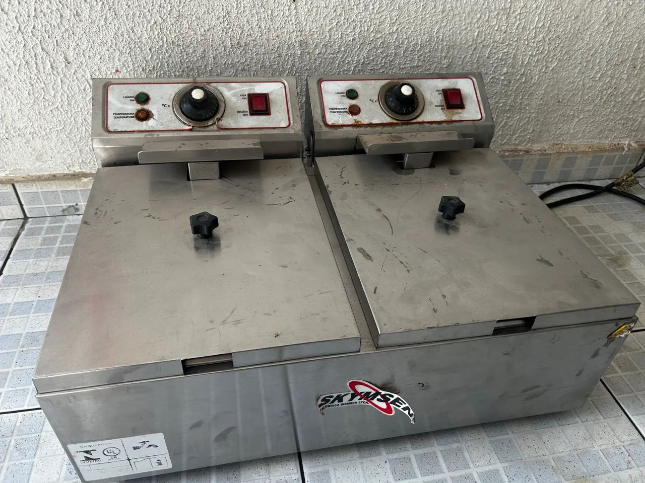 Fritadeira elétrica profissional 