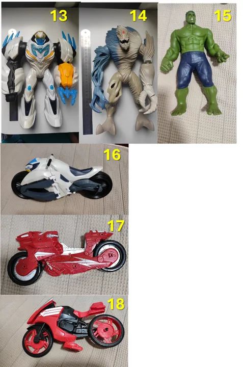Figuras de ação. - Foto 3