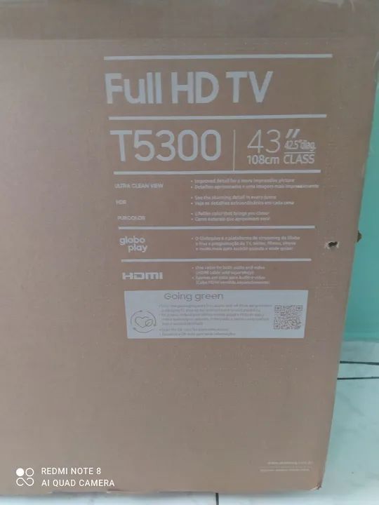 Smart TV 43 Led Full HD Samsung T5300