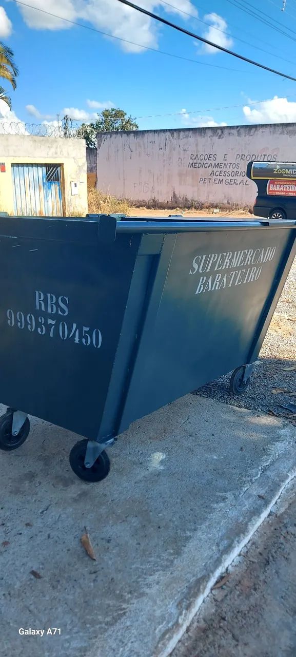 Contêiner Padrão Slu Capacidade 1.200 Litros De Acordo Com A (ABNT) - Foto 4