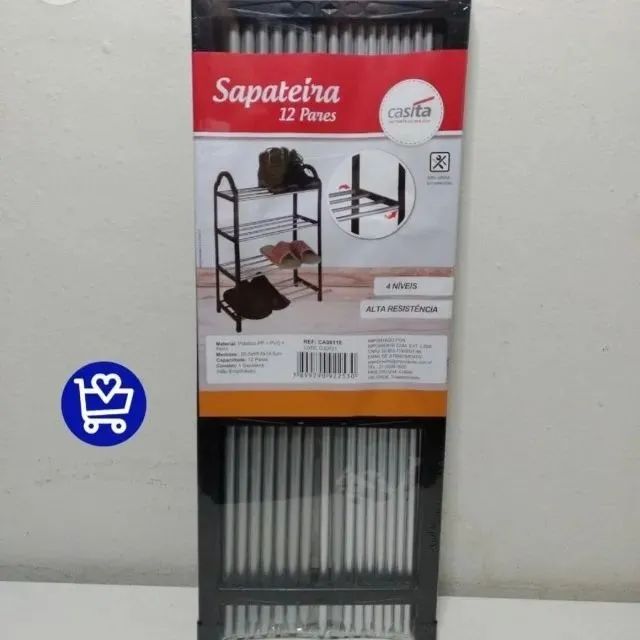 SAPATEIRA DE 12 PARES - ENTREGA GRATIS