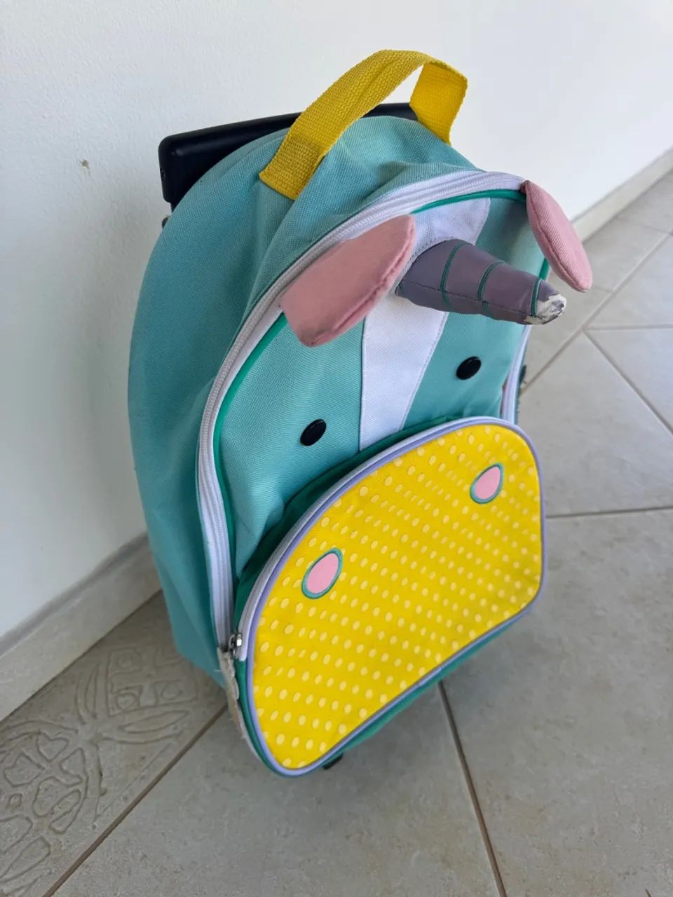 Mochila de rodinha unicórnio skiphop