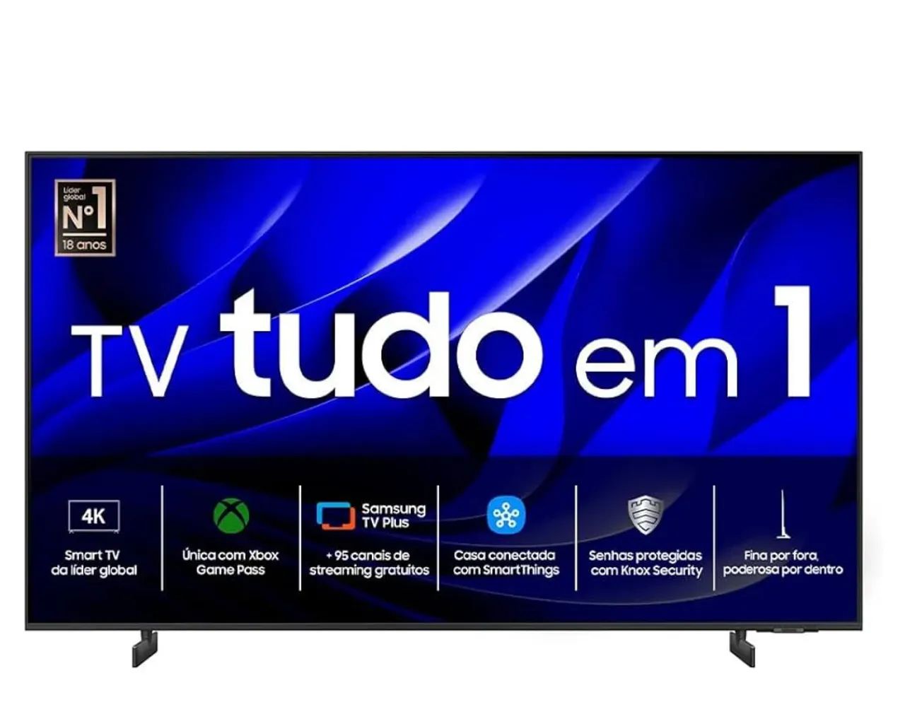 TV Samsung 4K Smart - Tudo em 1!