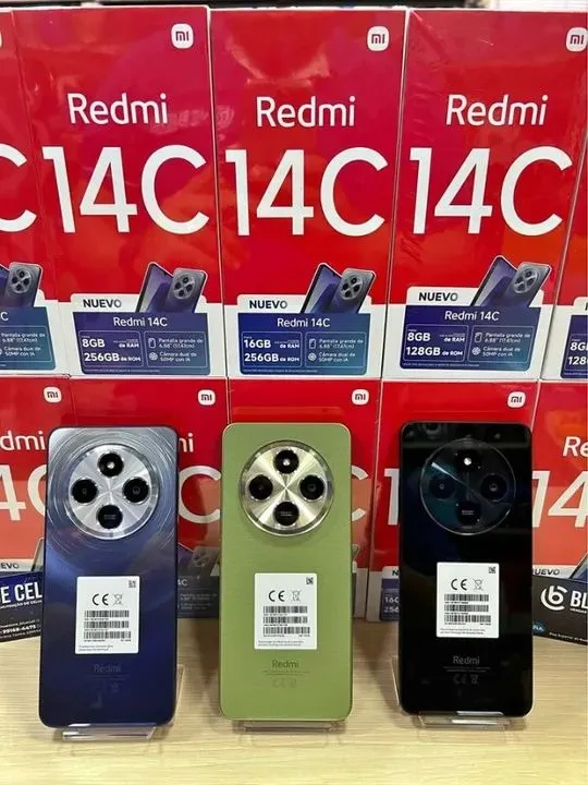 Celular Redmi 14c 256+08 Ram Lacrado Global Oferta Semanal Garantia Entrega Gratis