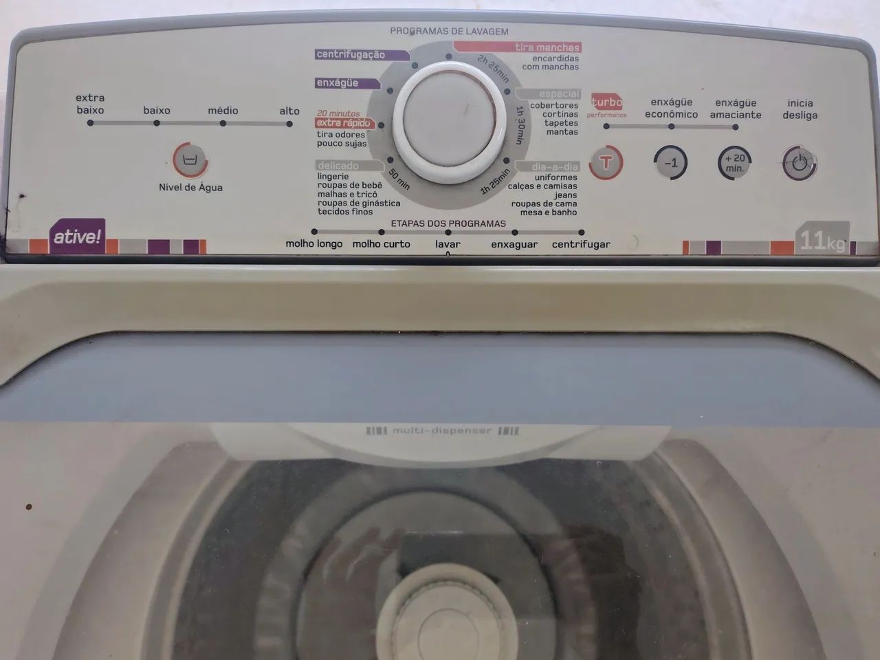 Máquina de Lavar Brastemp Ative 11kg 220V usada funcionando perfeitamente