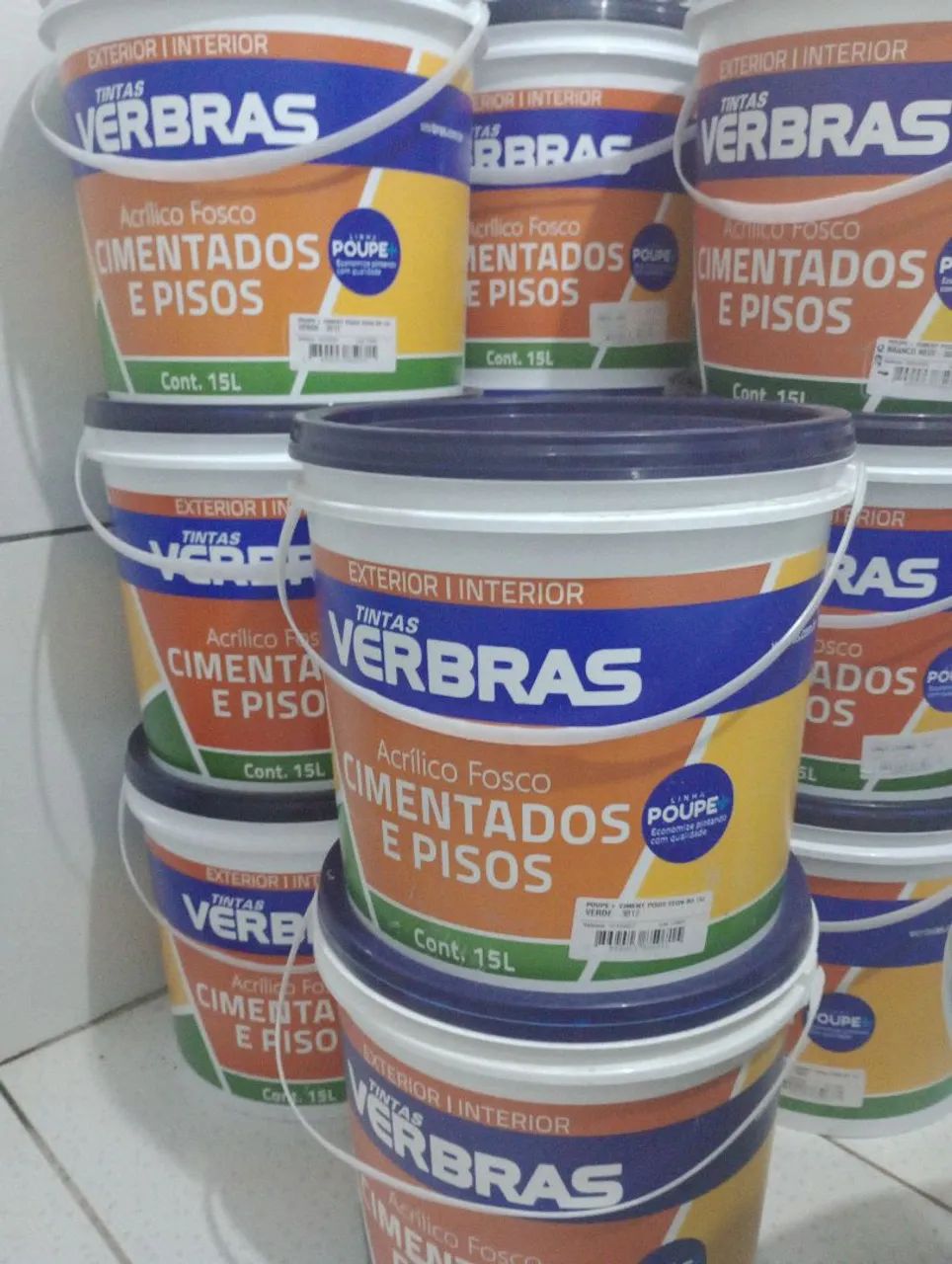 Tinta Piso Verbras 15L