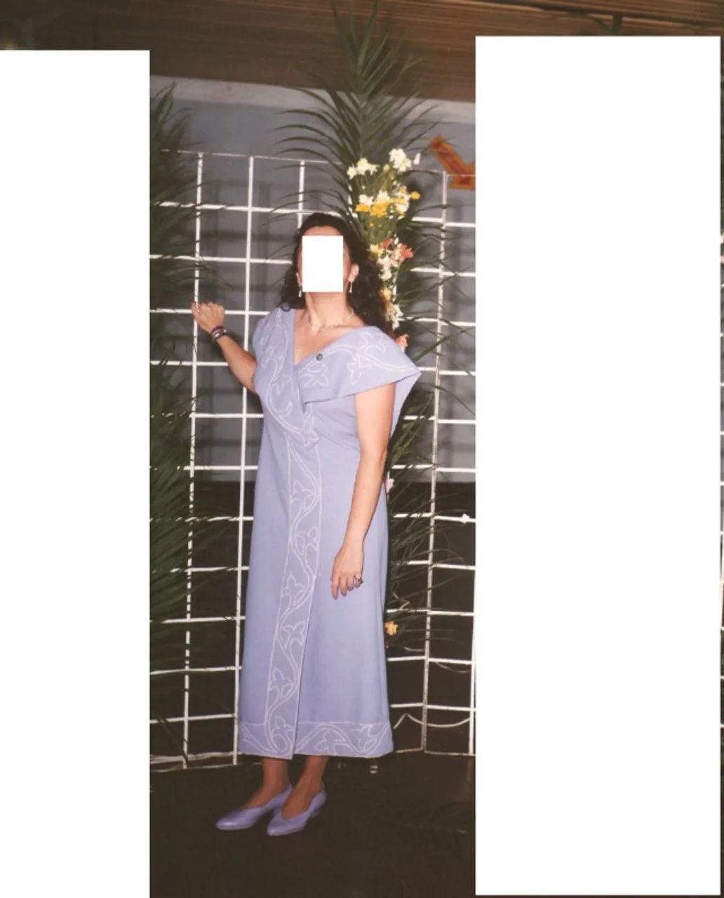 VESTIDO DE FESTA LAVANDA