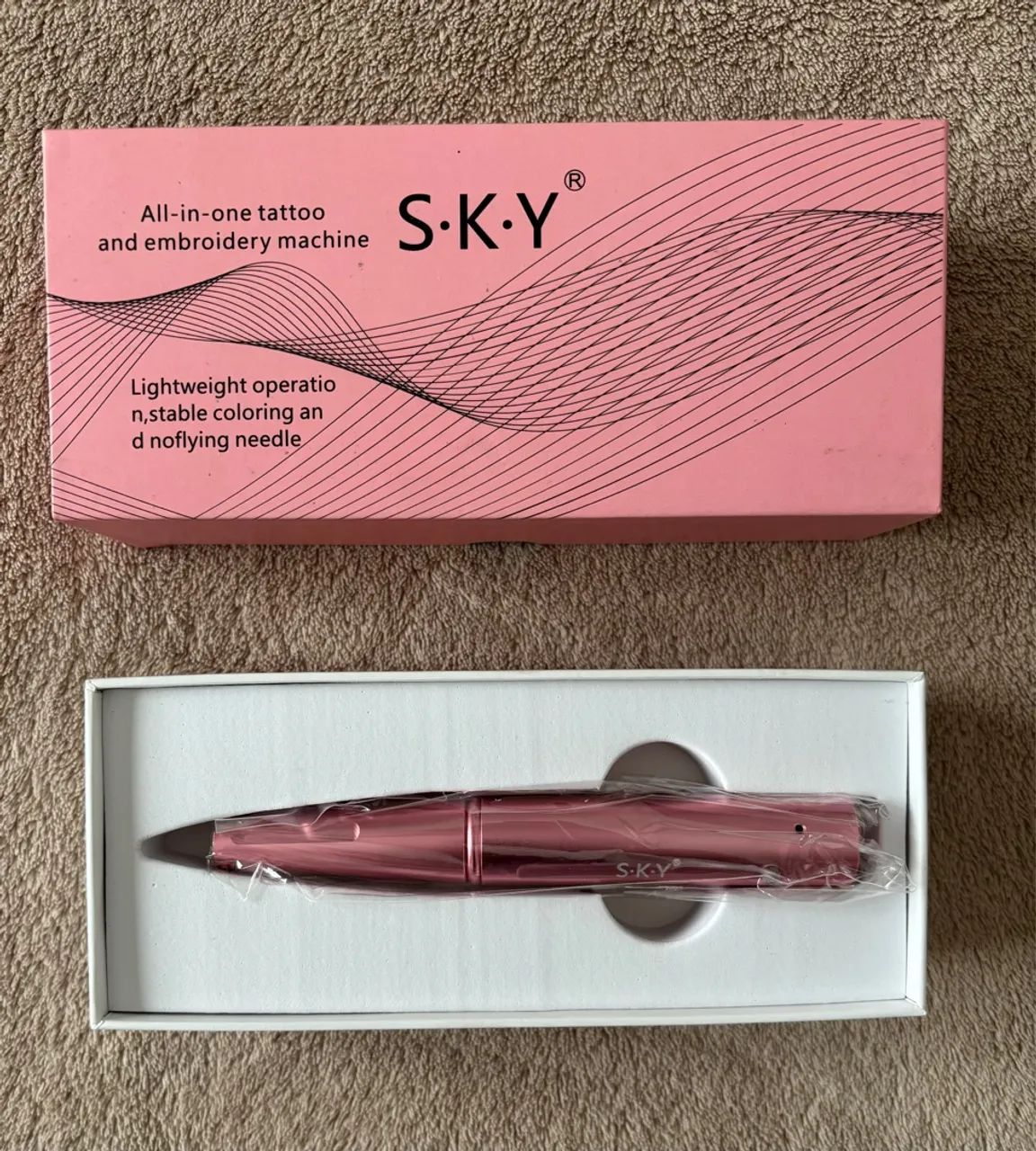 Caneta para tatuagem e micropigmentação S.K.Y