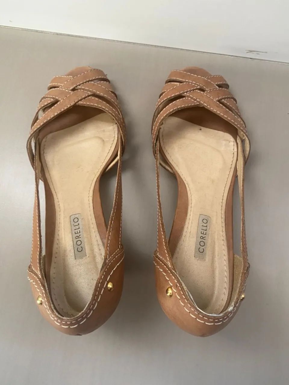 Sapato Calçado Feminino Corello com Tiras Trançadas - Foto 2