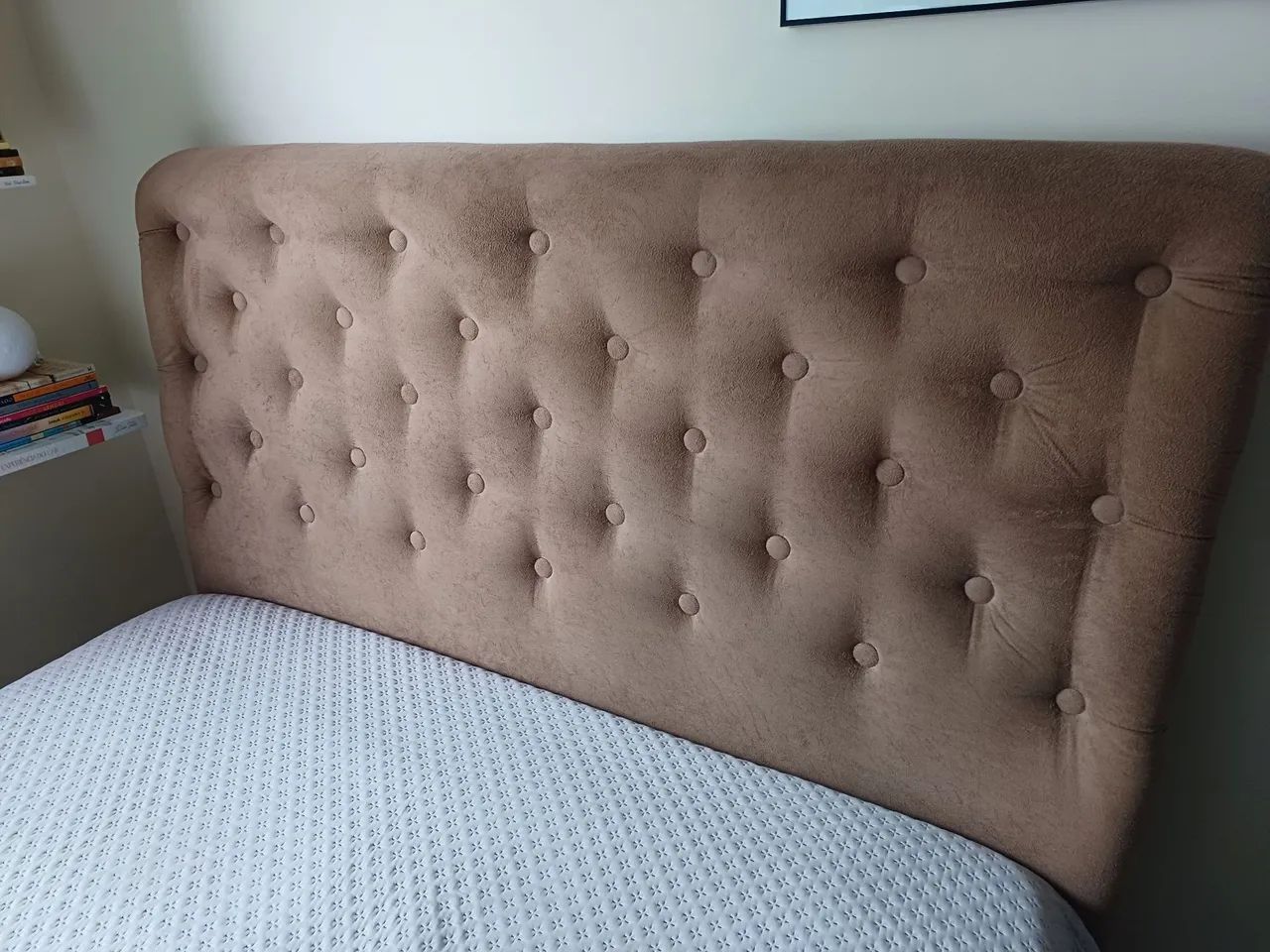 Vendo cabeceira de cama de casal.