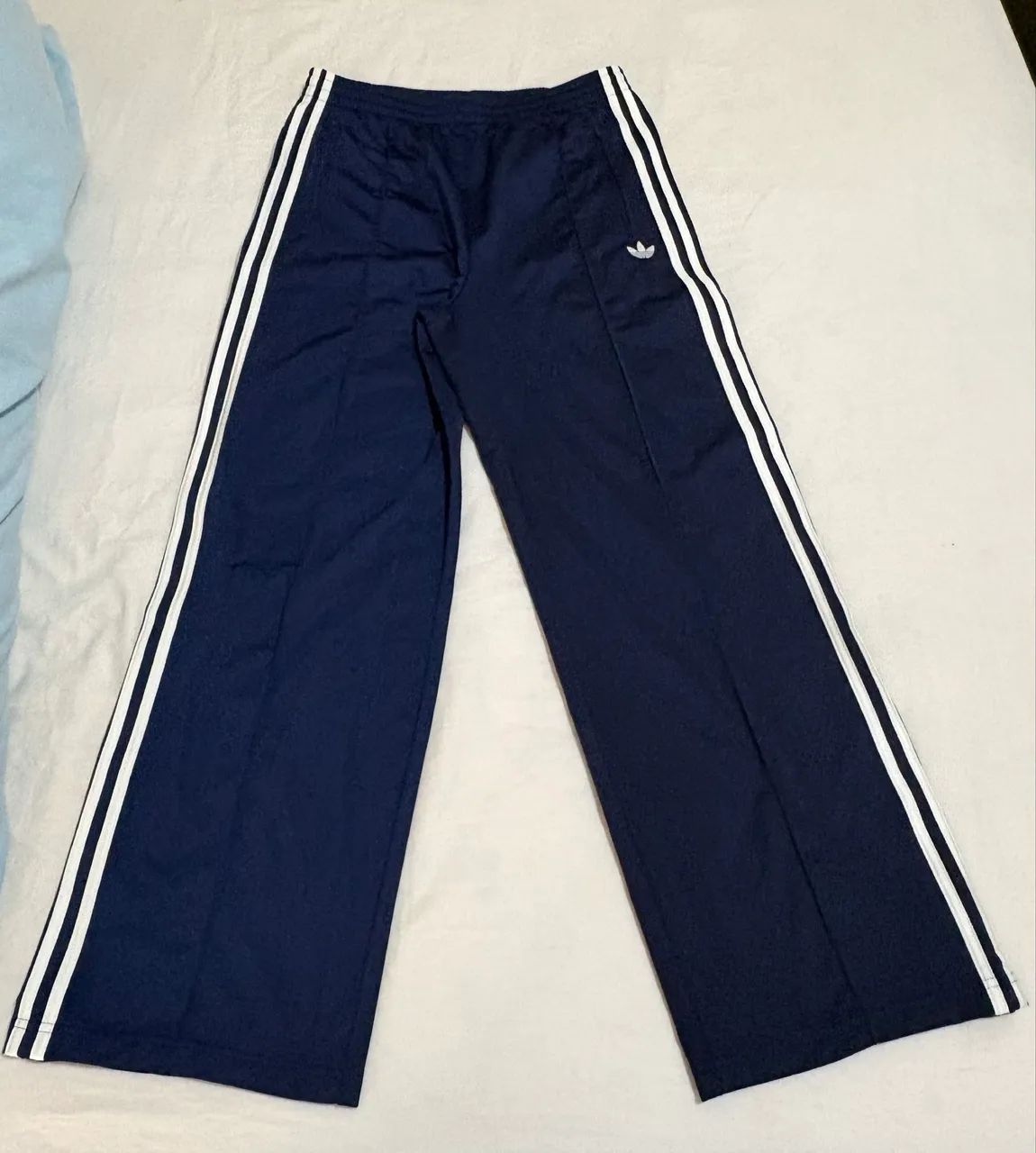 calça adidas firebird azul marinho