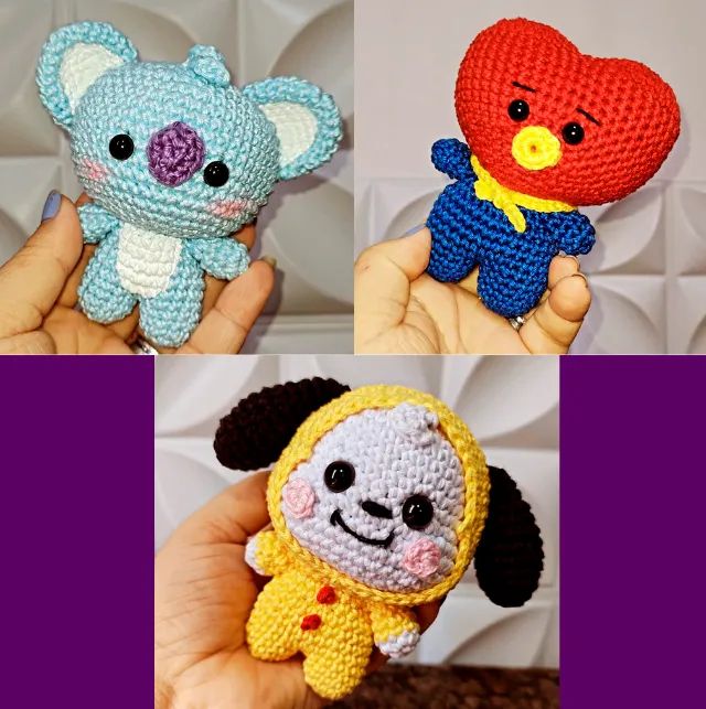 Amigurumis BTS BT21 - Foto 3