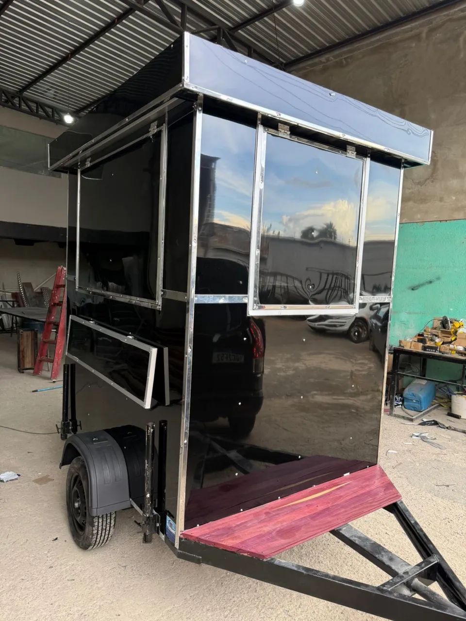 Trailer food truck 